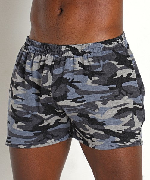LASC French Terry Camo Shorts