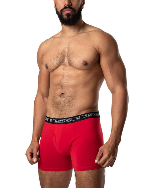 Launch Boxer Brief Red