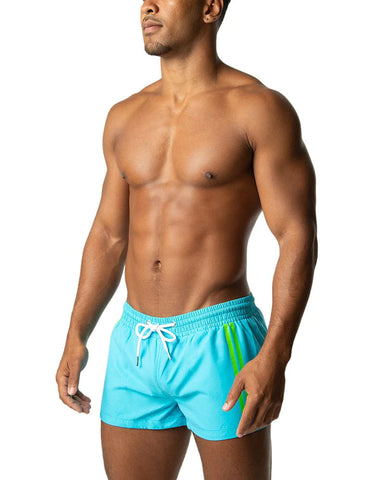 Reveal Swim Trunk Aqua